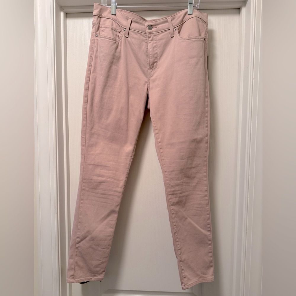 Levi's Women's Light Pink Skinny Jeans